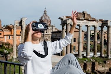 Walking tour of Ancient Rome with virtual reality